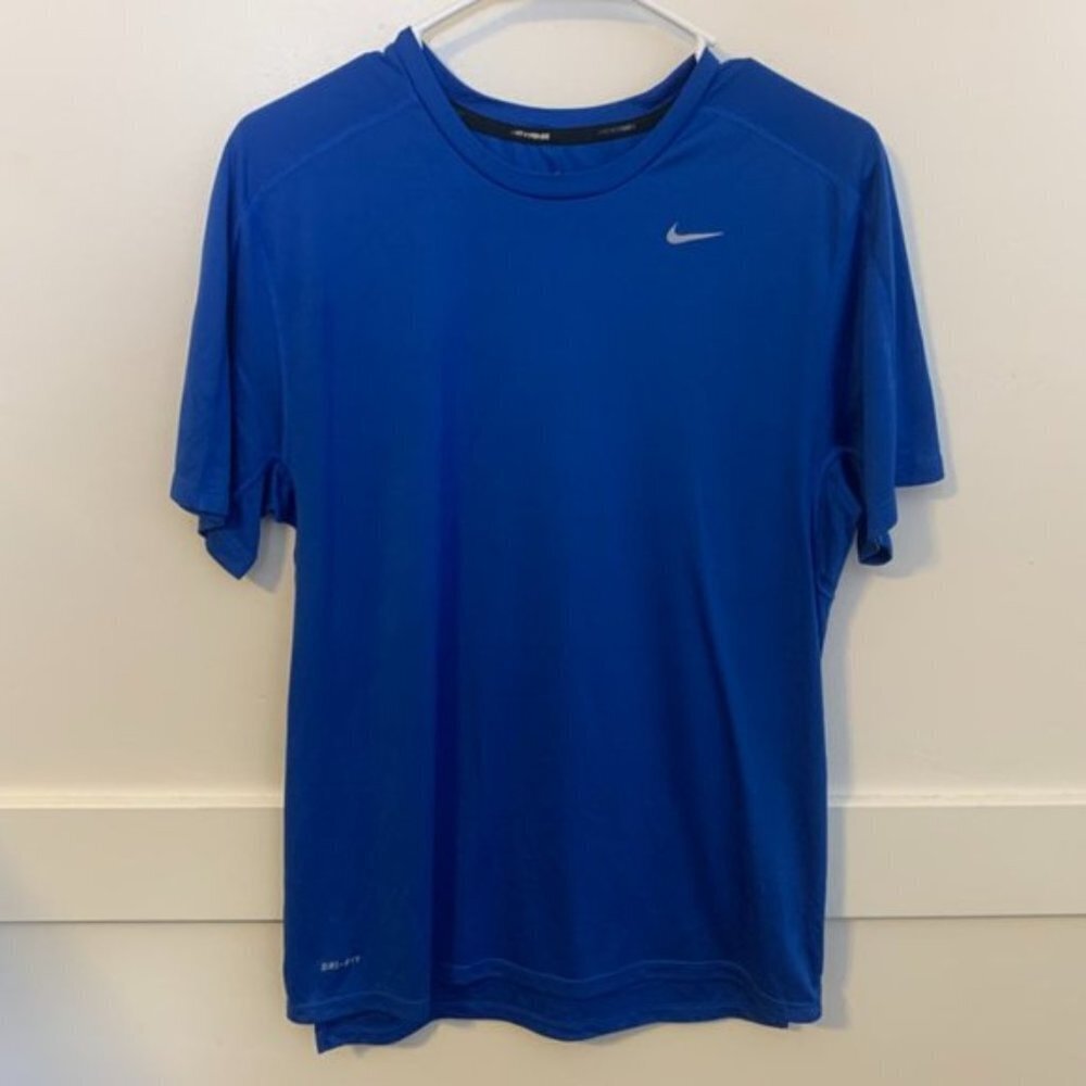 Nike Dri-Fit Blue Short Sleeve Shirt